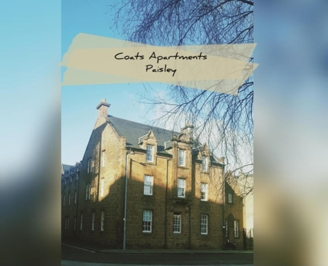 Coats Apartments, Paisley Near Glasgow Airport, Paisley Gilmour Street Station, Uws, Royal Alexandria Hospital & Paisley Town Centre Extérieur photo